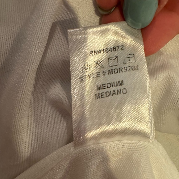 Blue & White Gingham Tiered Sundress with Tie Straps - Picture 5 of 5